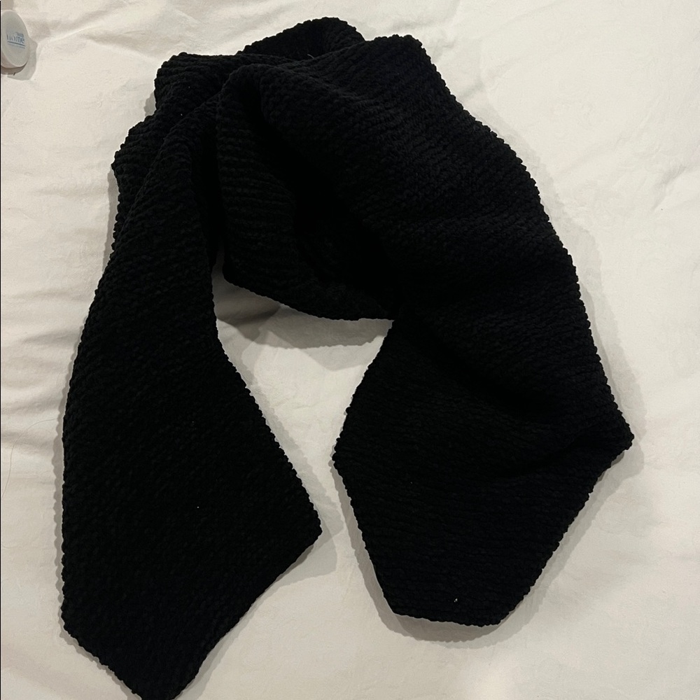 Eskandar Handknit Cotton Chenille Scarf